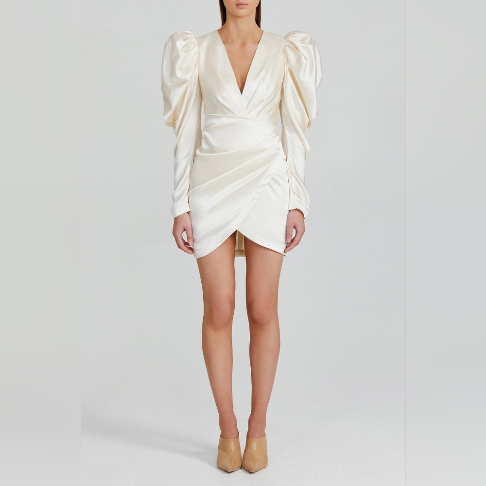 Acler - Irwin Dress in Eggshell